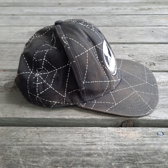 Disney The Nightmare Before Christmas faded black snapback trucker hat - Picture 3 of 10